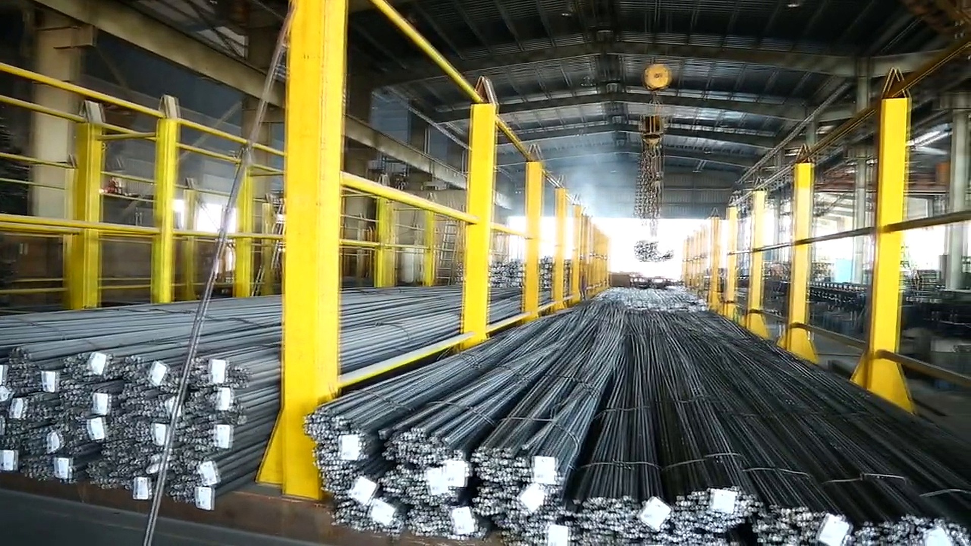 Finished reinforcing bar bundles